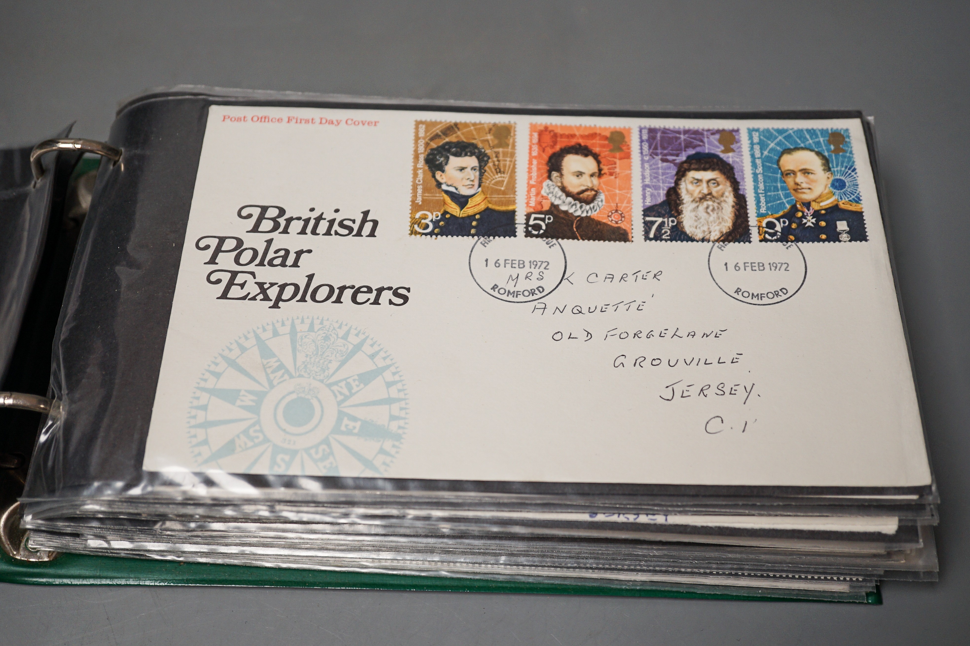 Eight albums of Royal Mail & New Zealand post First Day Covers